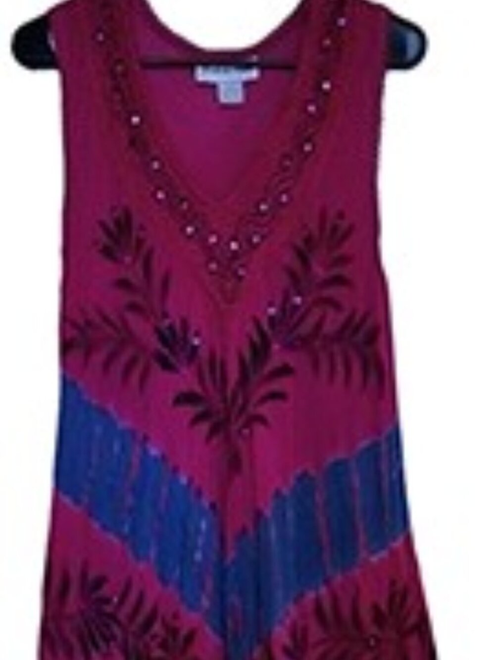 NWOT Fuchsia Boho Hippie Festival Sundress 12